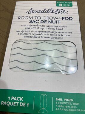 Swaddle Me Room To Grow POD SAC DE NUIT Stage 1 NEW